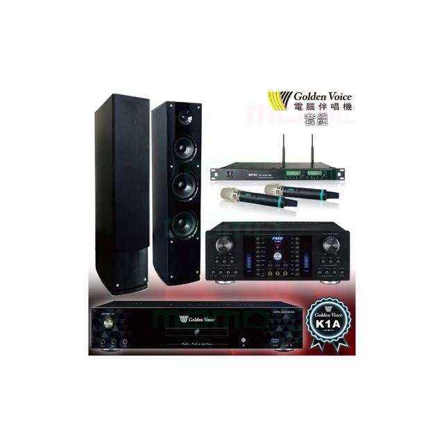 【金嗓】CPX-900 K1A+FNSD A-380N+ACT-8299PRO++AS-138(6TB點歌機+綜合擴大機+無線麥克風+落地式喇叭)