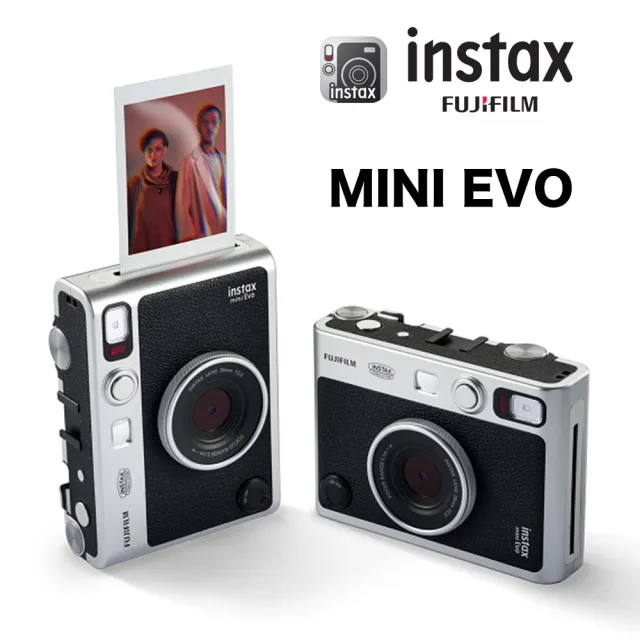 FUJIFILM 富士】mini EVO 拍立得基本套組(馬上看即可拍相印機數位相機