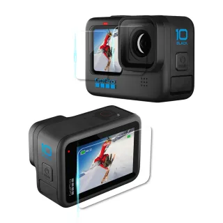 【HH】GoPro 12、11、10、9 -螢幕+鏡頭+前螢幕-鋼化玻璃保護貼(GPN-GP-H11)
