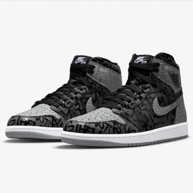 NIKE 耐吉】Air Jordan 1 Retro High OG Rebellionaire 黑灰禁止禁穿