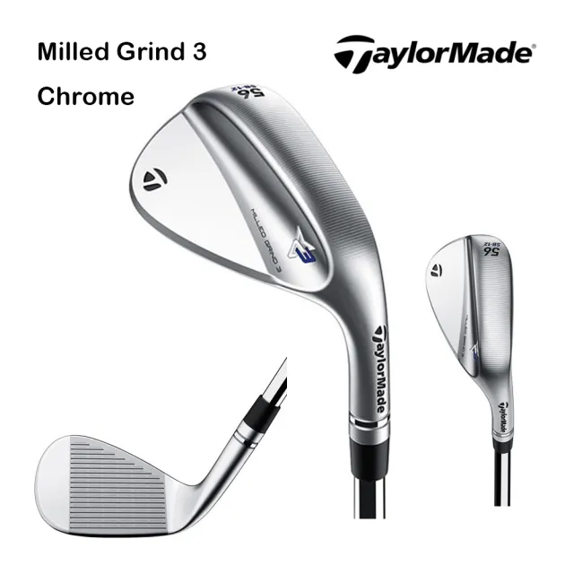 【TaylorMade】MG3 Milled Grind 第3代 Wedge 挖起桿 銀白色 和 黑色(生鐵桿面再進化 台灣公司正貨)