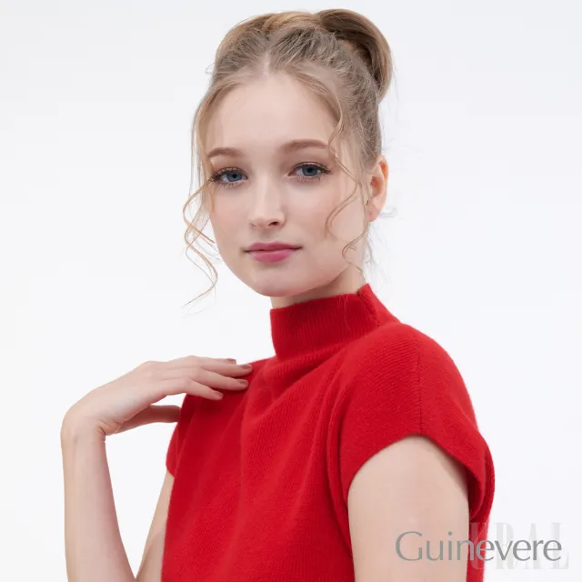 矜蘭妃純羊絨微立領包袖-寵粉限定款