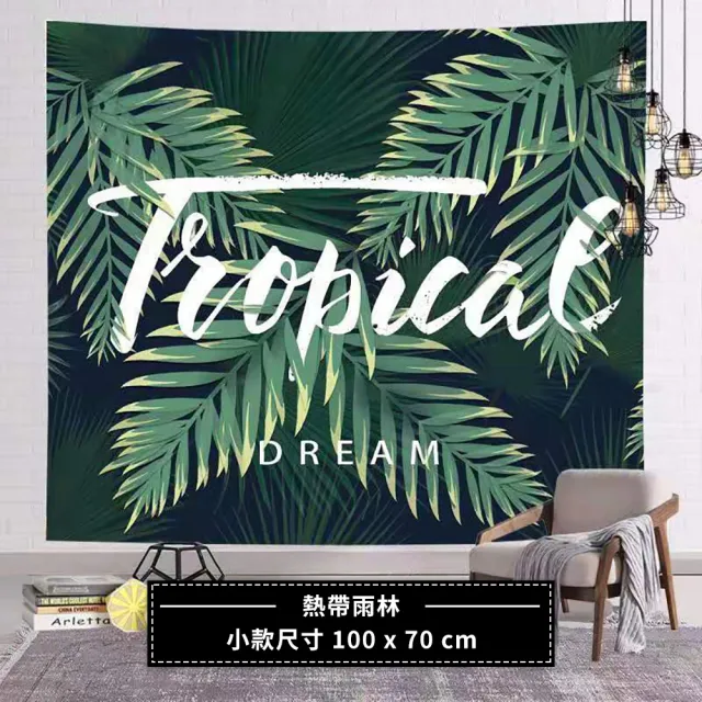 【HH】北歐風掛布 裝飾拍攝掛布 布景 掛毯 小款-100x70cm(款式多樣 不易皺摺 直播背景 節慶布置 背景布)