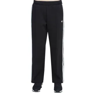 【LE COQ SPORTIF 公雞】官方直營 休閒經典針織運動長褲 女-2色-LWQ82376