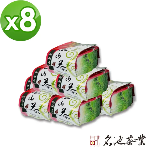 【名池茶業】蜜果香甜手採梨山金萱烏龍茶葉(150gx8)