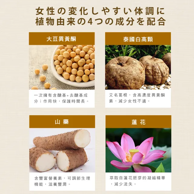 【日本味王】大豆異黃酮30粒x3盒