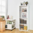 【H&R 安室家】台製木質四層櫃 書櫃BCF33