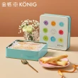 【金格食品】香榭餅乾鐵盒3盒組(午茶小餅/杏仁派/雪茄捲)