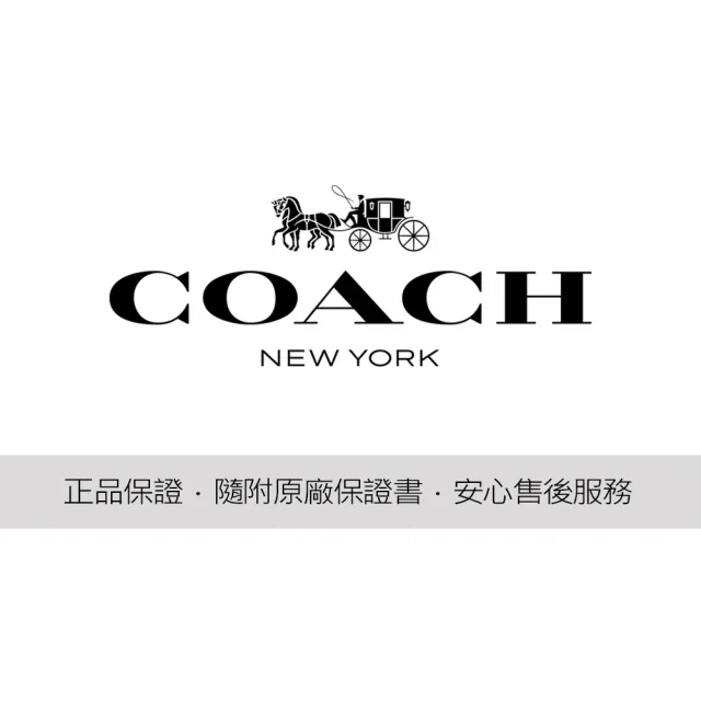 【COACH】Greyson C字皮帶女錶-金/36mm(CO14504111)