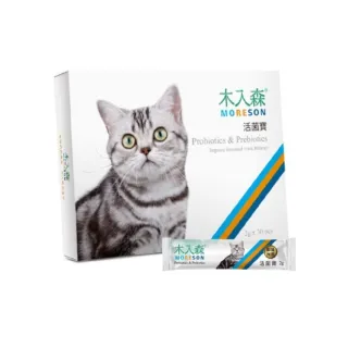 【MRS 木入森】活菌寶 30包/盒*2入組（貓寶專用保健食品）(寵物保健)