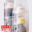【Leslie】多功能包包收納掛袋 立體雙面多層防塵袋 吊掛式儲物袋置物袋(門後衣櫃適用/透氣安心無味)