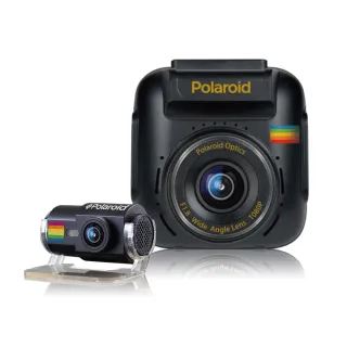 【Polaroid 寶麗萊】S235GS+RC300B GPS區間測速 SONY夜視 行車紀錄器(附32G卡)