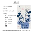 【小禮堂】迪士尼 史迪奇 棉質長門簾 85x150cm - 藍水果款(平輸品)