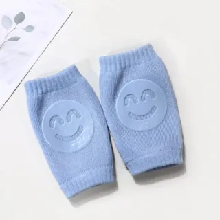 【NEXTdeal】嬰兒防跌保護護膝(藍色 寶寶爬行學步護膝)