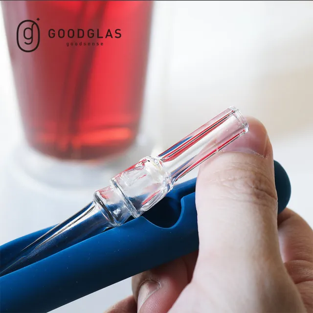 【好玻GOODGLAS】摩艾系列細造型玻璃吸管