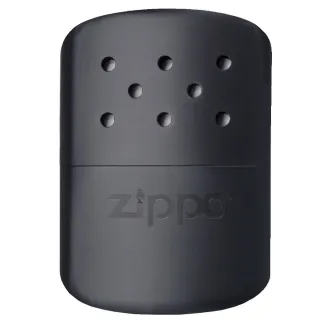 【Zippo官方直營】暖手爐 懷爐-大型黑色-12小時＋125ML Zippo專用油(暖手爐 懷爐)