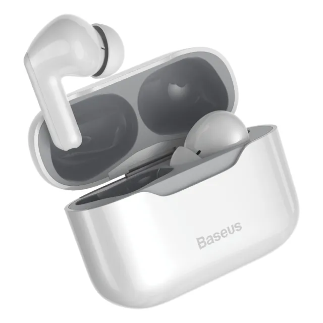【BASEUS】倍思 S1 TWS真無線入耳式藍牙耳機SIMU(ANC主動降噪/藍芽5.2/入耳式/簡約設計)