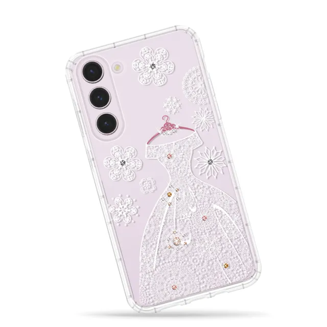 【Meteor】SAMSUNG Galaxy S23+ 奧地利彩鑽空壓防摔手機殼(禮服)