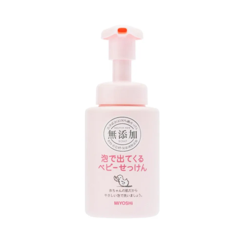 【台隆手創館】MiYOSHi無添加嬰幼兒泡沫沐浴乳250mL