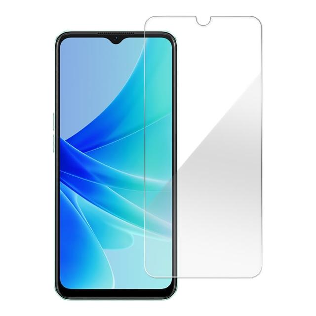 【YANG YI 揚邑】OPPO A57 2022/A77 5G 鋼化玻璃膜9H防爆抗刮防眩保護貼