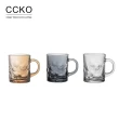 【CCKO】CCKO 星球杯4入組 北歐風 簡約玻璃杯 造型水杯 高質感 3色任選(玻璃)