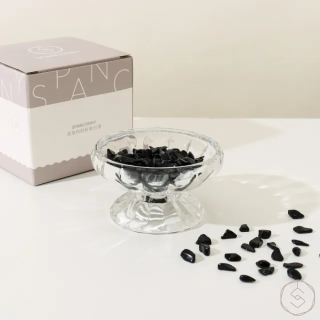 【SPANCONNY 飾品控】水晶消磁套組 l 黑曜石(避邪+招財旺運)