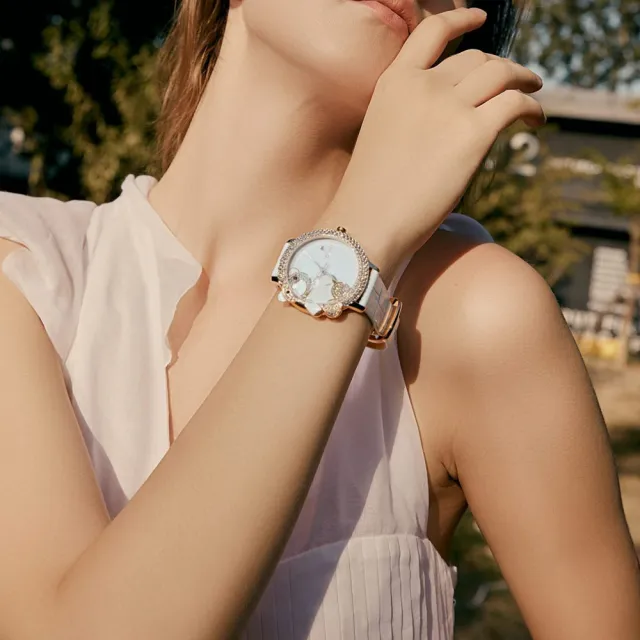 【Galtiscopio 迦堤】GATER 寵愛小熊系列 優雅腕錶 / 42mm 母親節 禮物(GABRGS001WLS)