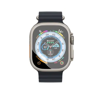 【o-one台灣製-小螢膜】Apple Watch Ultra 49mm 滿版螢幕保護貼2入