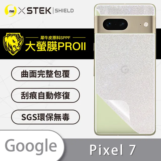 【o-one大螢膜PRO】Google Pixel 7 滿版手機背面保護貼