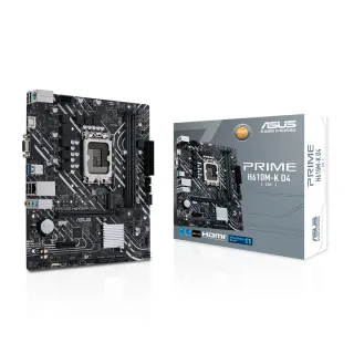 【ASUS 華碩】PRIME H610M-K D4-CSM 主機板