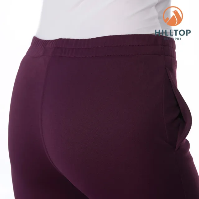 【Hilltop 山頂鳥】TORAY衛生褲 女款 紫｜PH57XF51ECJ0