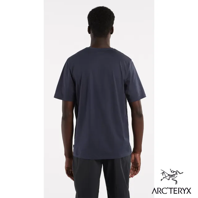 【Arcteryx 始祖鳥官方直營】男 LOGO 短袖休閒 Tee(白)