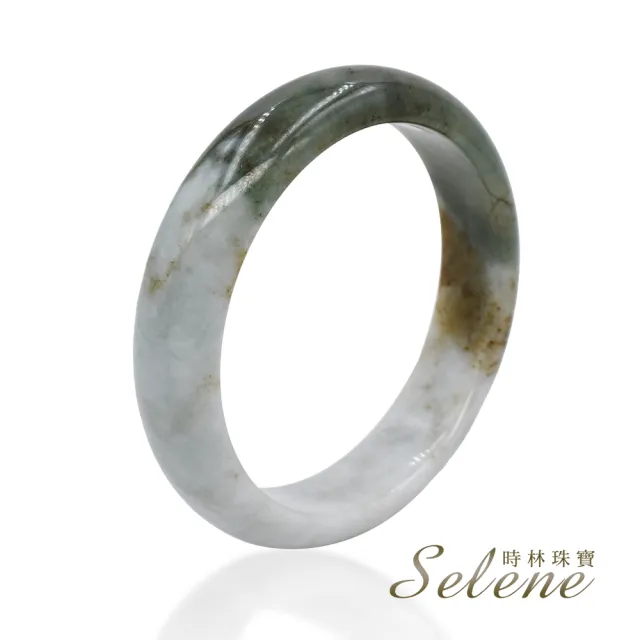 Selene】豆種飄花翡翠手鐲(A貨翡翠#40) - momo購物網- 好評推薦-2026年6月