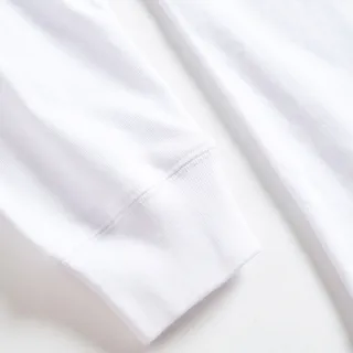 【EDWIN】男裝 口袋BOX LOGO長袖T恤(白色)