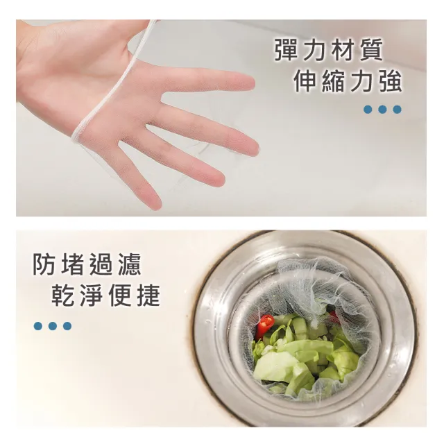 超細密水槽過濾網-300入(濾水網 菜渣過濾 廚餘網)