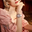 【Galtiscopio 迦堤】小閃耀茉莉系列 時尚水晶腕錶 / 42mm 母親節 禮物(SS2RGS001PPLS)