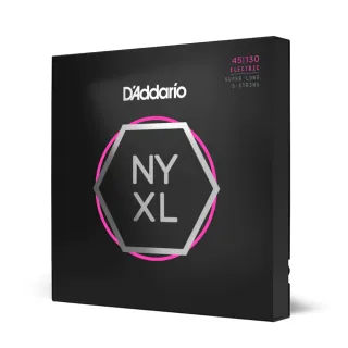 【D’Addario】NYXL系列 NYXL45130SL 加長電貝斯弦 五弦 BASS弦(45-130 加長SL)