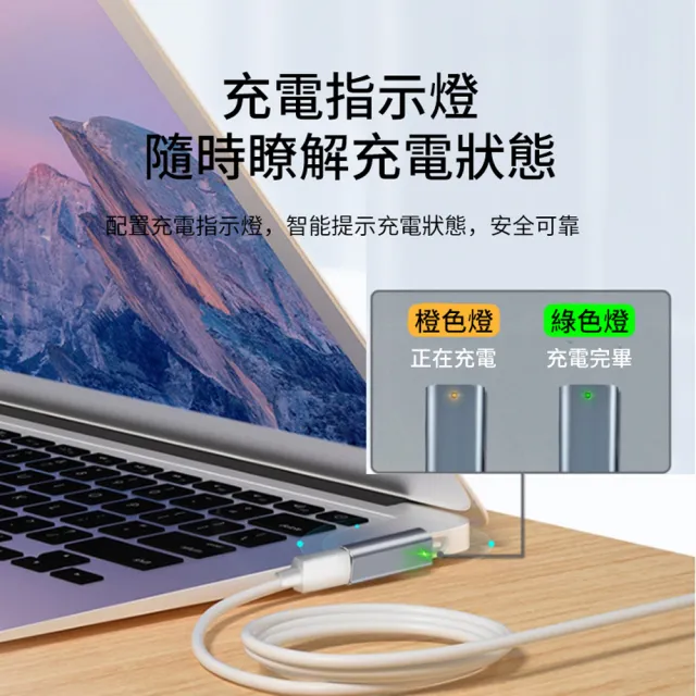 【ANTIAN】Macbook磁吸充電轉接器 magsafe2充電轉接頭(PD快充/蘋果筆電充電)