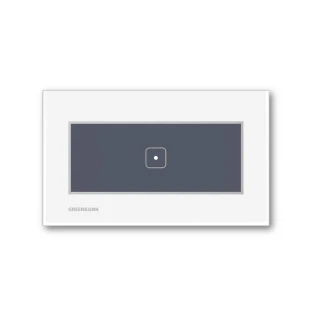 【GREENBANK 綠銀】G-Switch T1 無線智能一開關 l 銀色 l Apple HomeKit(台灣專用規格 l 支援雙切)