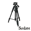 【SunLight】T-180m2 二代滑順雲台 鋁合金三腳架(SunLight QT-43 快拆板)
