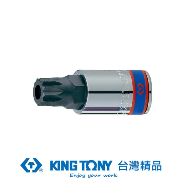 【KING TONY 金統立】專業級工具 1/2”DR. 十二角中孔起子頭套筒 M16(KT402B16)