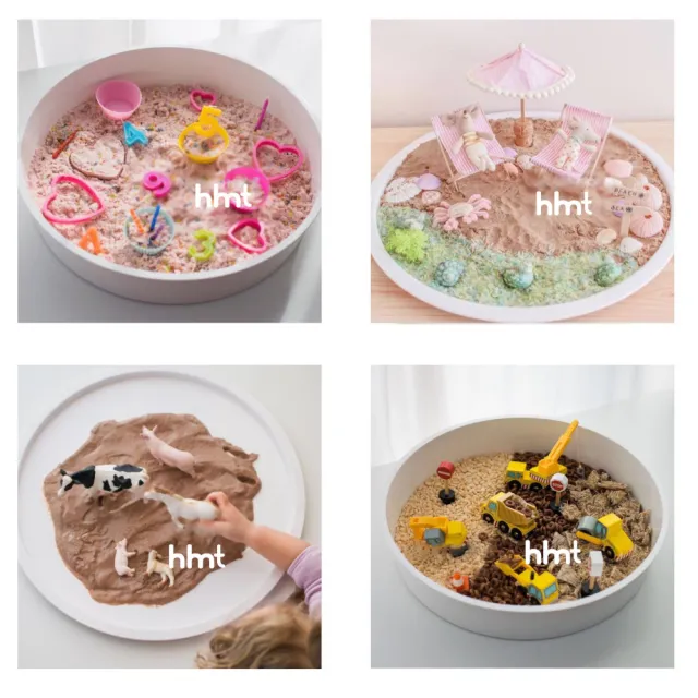 【小孩子】蒙特梭利六格 感官盆 Sensory Tray 兒童感官啟蒙(兒童感統啟蒙)