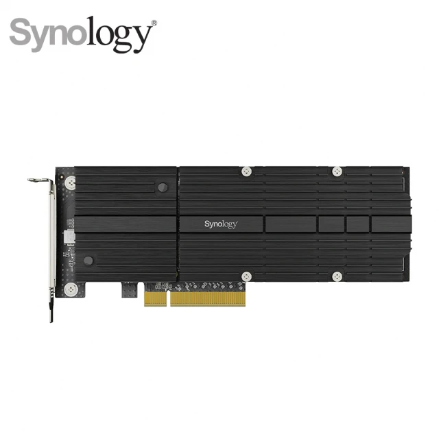 【Synology 群暉科技】M2D20 雙插槽 M.2 SSD 轉接卡(拆封後無法退換貨)
