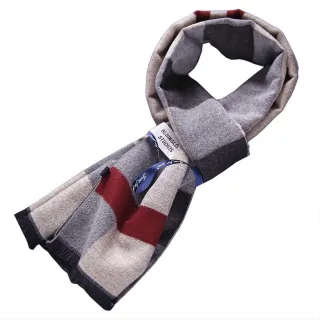 韓版保暖圍巾 格紋仿羊绒圍巾(圍脖 圍巾 男女適用)