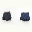 【CUMAR】條紋修身-女短褲裙 條紋 藍 黑(二色/版型適中)