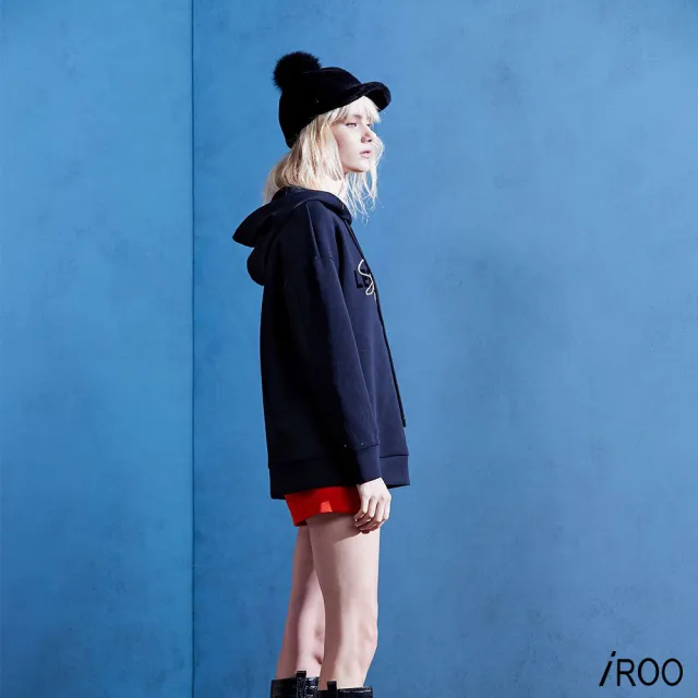 【iROO】毛料基本短褲