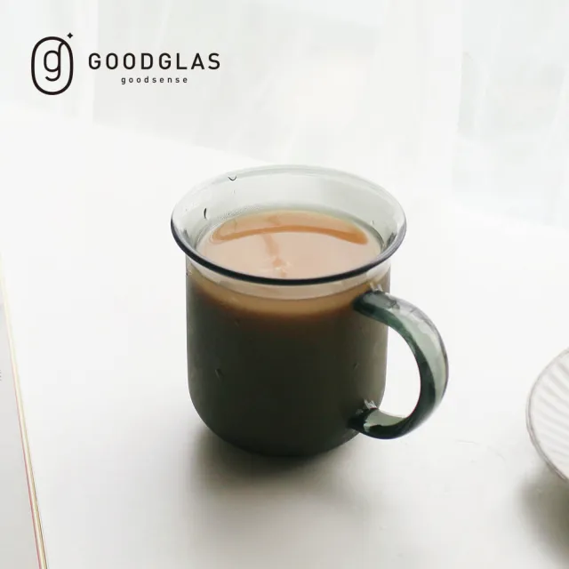 【好玻GOODGLAS】單層把手玻璃杯300ml