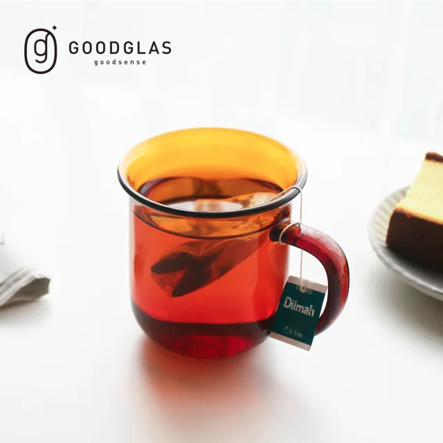 【好玻GOODGLAS】單層把手玻璃杯300ml