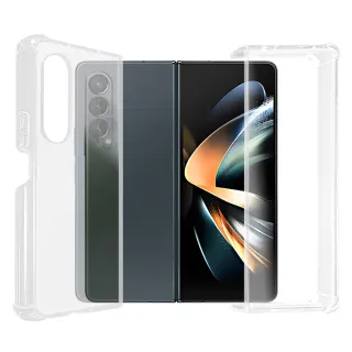 【Metal-Slim】Samsung Galaxy Z Fold 4 5G TPU+PC雙料透明防摔保護殼