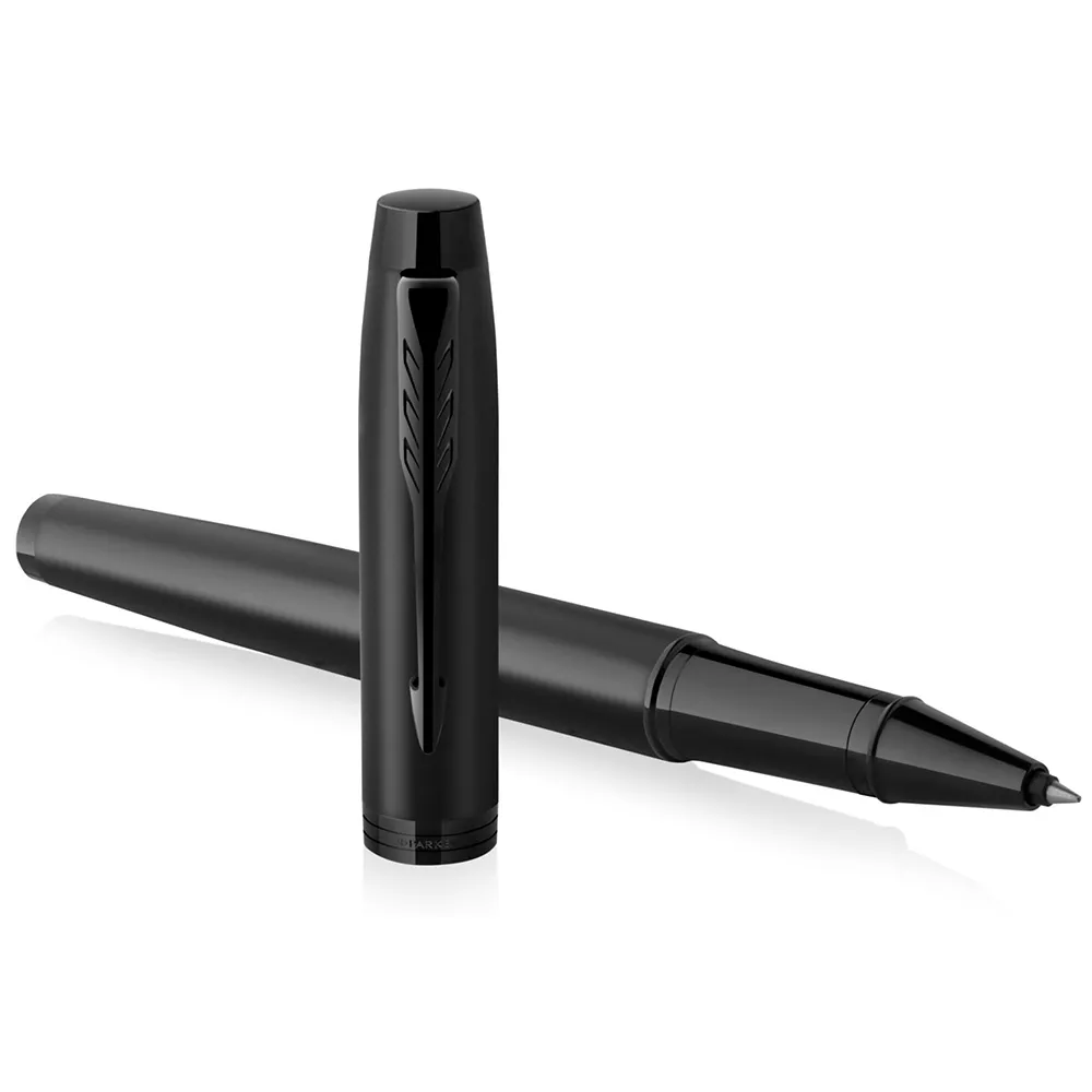 【PARKER】派克 新IM 特別款 理性黑 鋼珠筆(金屬色系)